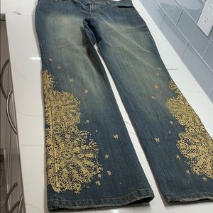 Designer DKNY Jeans Flare